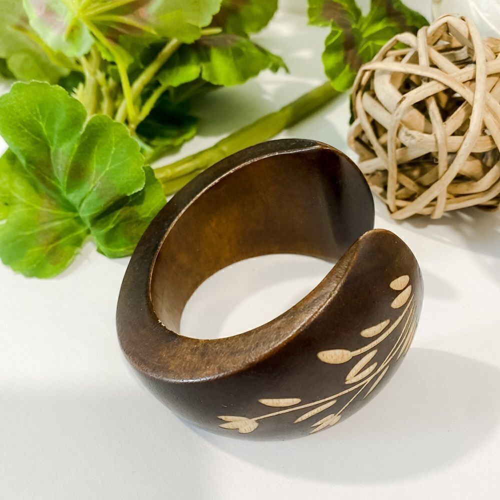 💜 Wooden cuff 